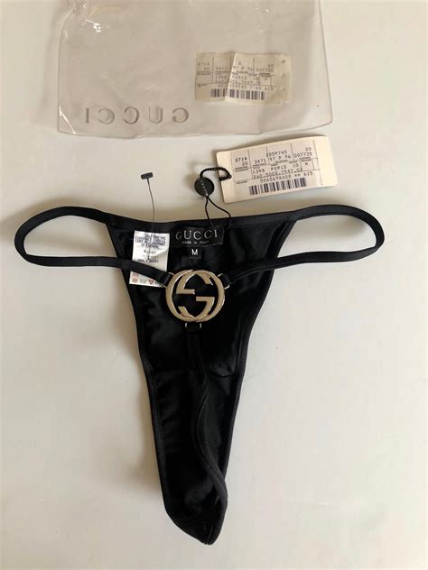 gucci g string panties|GUCCI® Women's Lingerie .